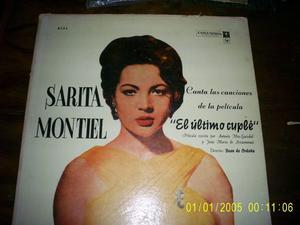 disco LP vinilo Sara Montiel