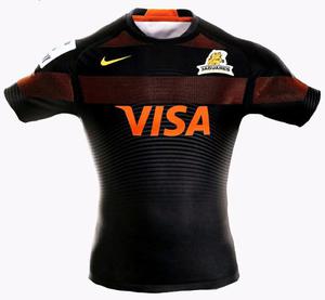 Camiseta Jaguares Negra Super Rugby 