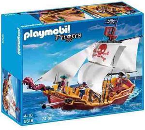 Playmobil  Barco Pirata Grande - Jugueteria Aplausos