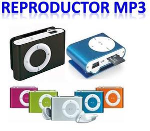 Reproductor Mp3 Hasta 32gb + Auriculares Y Cable Usb