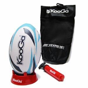 Set Kooga Rugby Pelota Numero 5 + Inflador + Tee