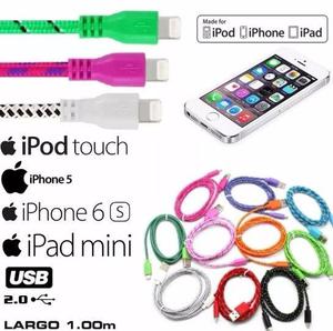 Cable Usb Iphone 5 5c 5s 6 Plus 7 Lightning Soga - La Plata