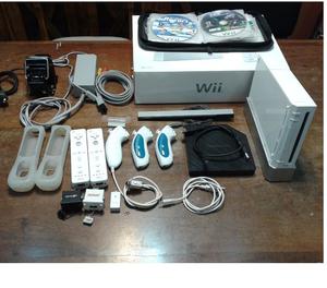 Consola Wii flasheada + 2 Controles + Lector Externo + Acces