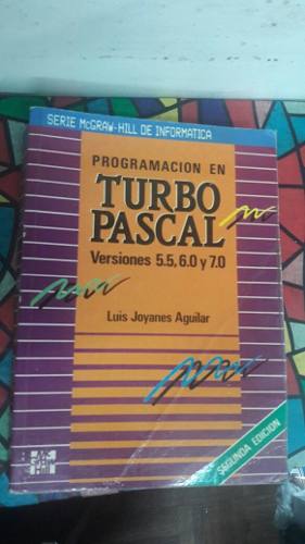 Programacion En Turbo Pascal  Y 7.0 Aguilar