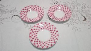 Tres(3) Platos Decorativos Gath & Chavez Ltd Escocia England