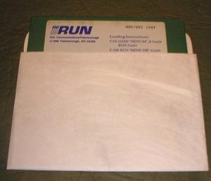 Vintage Run 1 Disk For Commodore  Nov/dec 