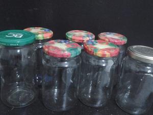 frascos de mermelada con tapa, 10 $ c / u