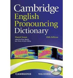 Cambridge English Pronouncing Dictionary With Cd-rom 18th Ed