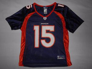 Camiseta De Nfl -15- L - Broncos (juvenil/mujer) - Rbk