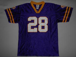 Camiseta De Nfl -28- Xl - Vikings (juvenil/mujer) - Plz