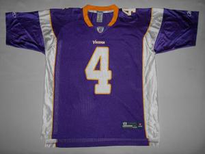 Camiseta De Nfl -4- Xl - Minesota Vikings- Rbk