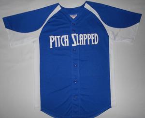 Casaca De Baseball -42- L - Pitch Slapped - Tw