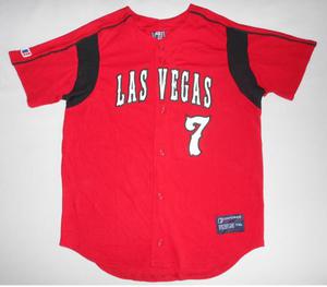 Casaca De Baseball -7- Xl - Las Vegas (juvenil/mujer) - Uxp