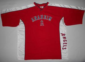 Casaca De Baseball - Xl - Anaheim Angels - Lee