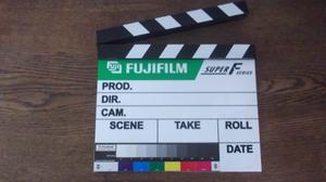 Claqueta Profesional Cine Fujifilm Super F Series Colores