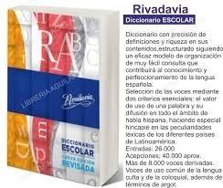 Diccionario Escolar Rivadavia - Nueva Edicion Revisada
