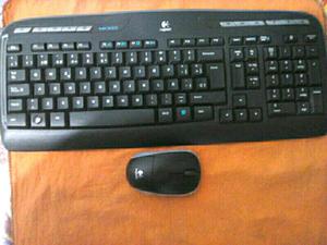 Juego de teclado y mouse inalámbrico Logitech MK320