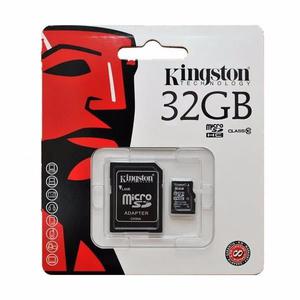 Memoria Micro Sd 32 Gb Kingston Adaptador C10 Local Centro