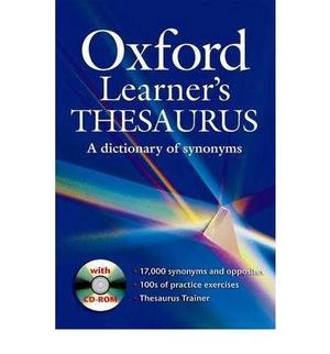 Oxford Learner S Thesaurus - Dictionary Of Synonyms