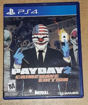 Payday 2 Ps4 - Usado, Excelente