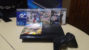 PlayStation Gb + 12GB + 5 juegos físico y 2 juegos