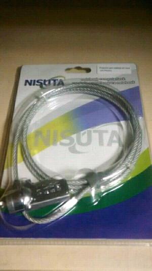 Protección para notebook, lcd, led, con cable. NISUTA