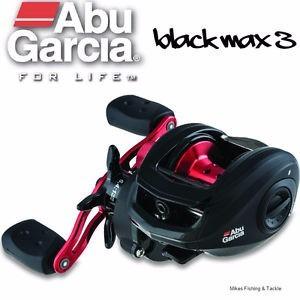 Reel Abu Garcia Black Max 3 Con 5 Rulemanes Manija Derecha