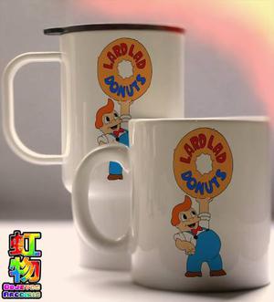 Taza Simpsons Lard Lad Donuts