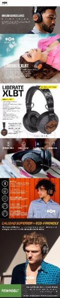 Auriculares house of marley Inalambricos Liberate XLBT
