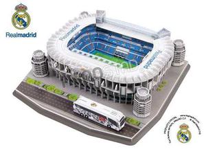 Maqueta Estadio 3d Kit Luces Led! Para El Real Madrid!!!