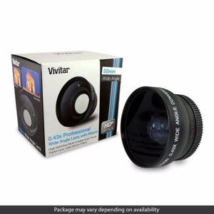 Vivitar 0.43x Hd Super Wide Angle Lens With Macro 52 Mm