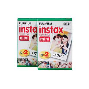 4 Rollos Fujifilm Instax Mini Polaroid Instant Lomo=40 Fotos