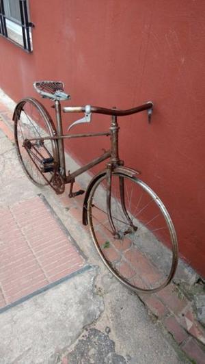 Bicicleta Antigua Ideal Decoración Lista Para Exhibir