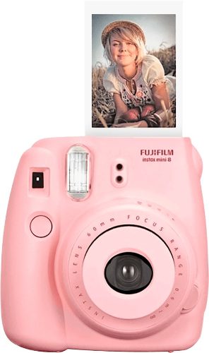 Camara Fujifilm Instax Mini 8 La Plata+ Rollo De 20 Fotos