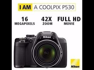 Cámara Digital Nikon - Colpix P530 Nueva - Solo 2 Usos