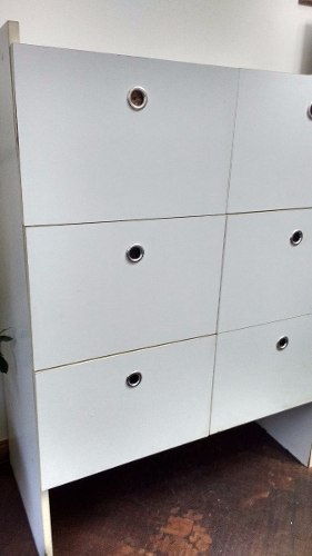 Mueble De 6 Cajones Blanco