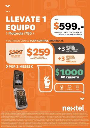 Nextel | Motorola i786 | PROMOCION