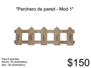 Perchero de pared