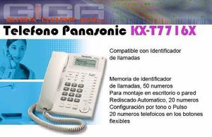 Telefono Panasonic Ejecutivo Kx-t Altavoz Nuevo