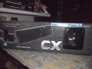 teclado y mouse inalambrico cx