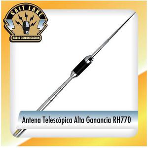 Antena Telescópica Alta Ganancia Rh770 Para Baofeng Uv5r