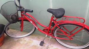 BICICLETA RODADO 26 CON CANASTO LINGA CON COMBINACIÓN E