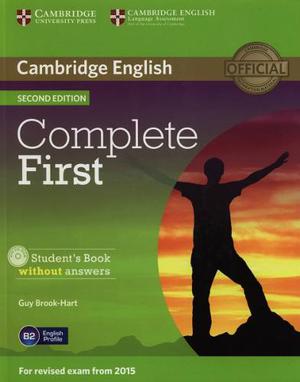 Complete First 2nd Ed - Student S Book Sin Rta - Cambridge