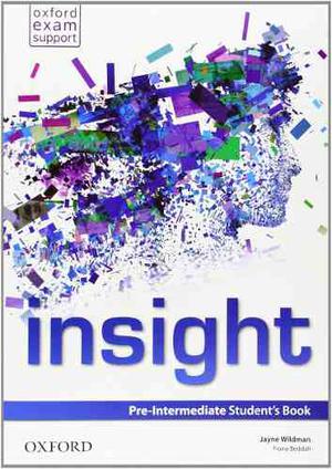 Insight - Pre Intermediate - Student S Book - Oxford