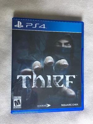 Thief PS4 Original. Recibo tarjeta