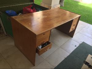 Vendo escritorio de madera