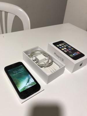 iPhone 5s 16gb negro impecable