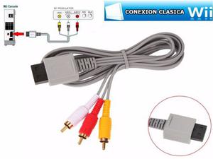 Cable Conexion Clasica Av Nintendo Wii Wii U
