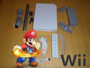 Consola Wii. Nintendo Accesorios 25 Juegos, Netflix, Youtube