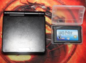 Gameboy Advance Sp Negro + Harry Potter 3 + Cargador